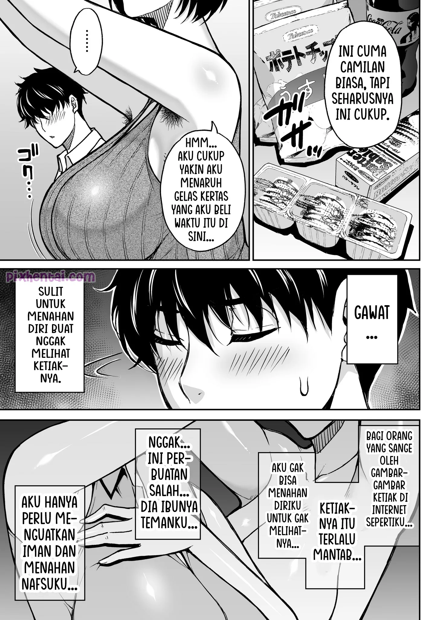 Komik hentai xxx manga sex bokep My Friends Mother Is A Lewd Mature Woman 8